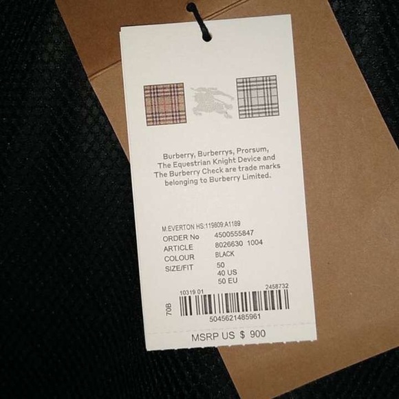 burberry jacket